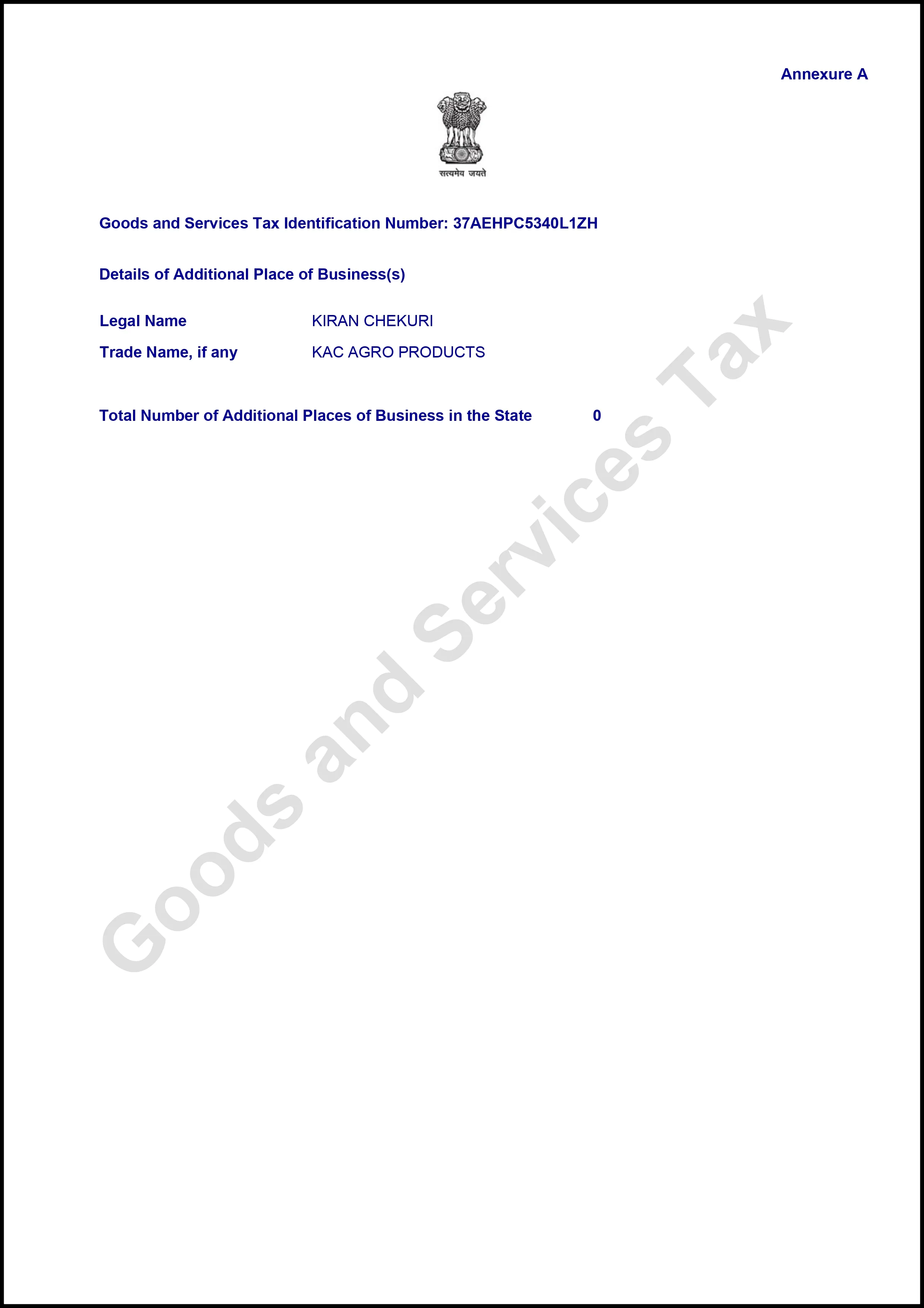 Certificate 2
