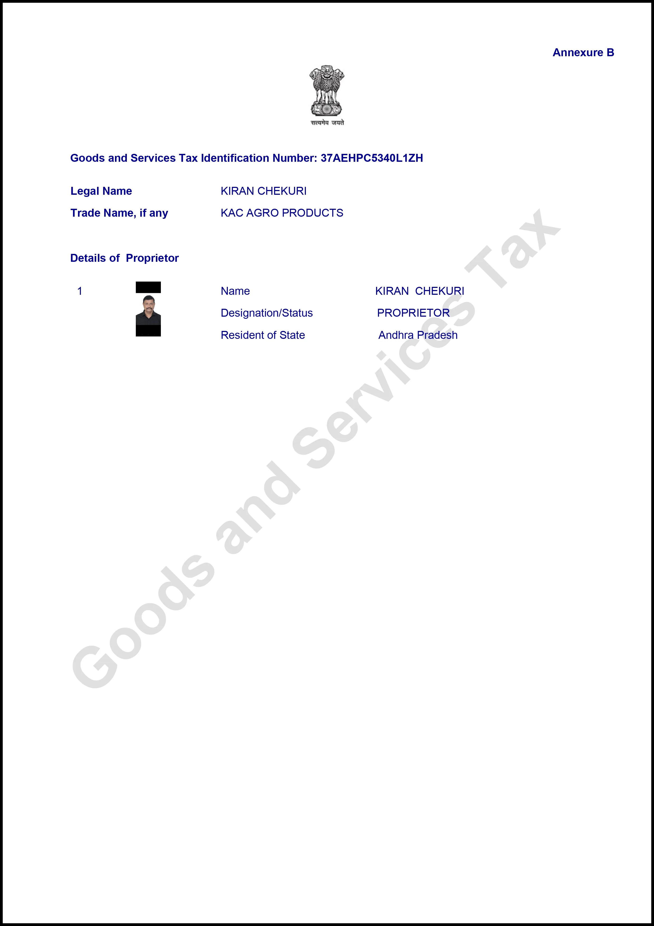Certificate 3