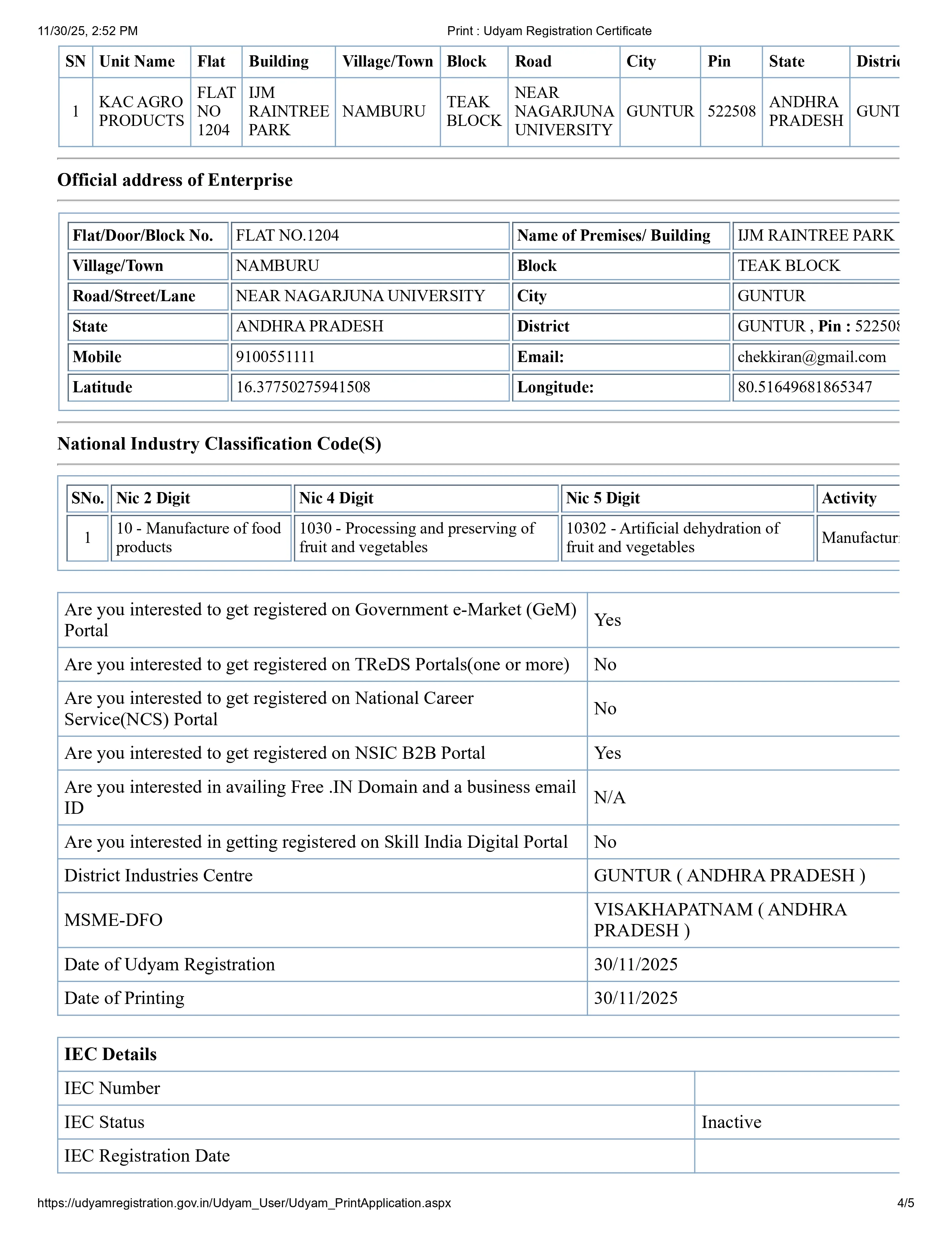 Certificate 4